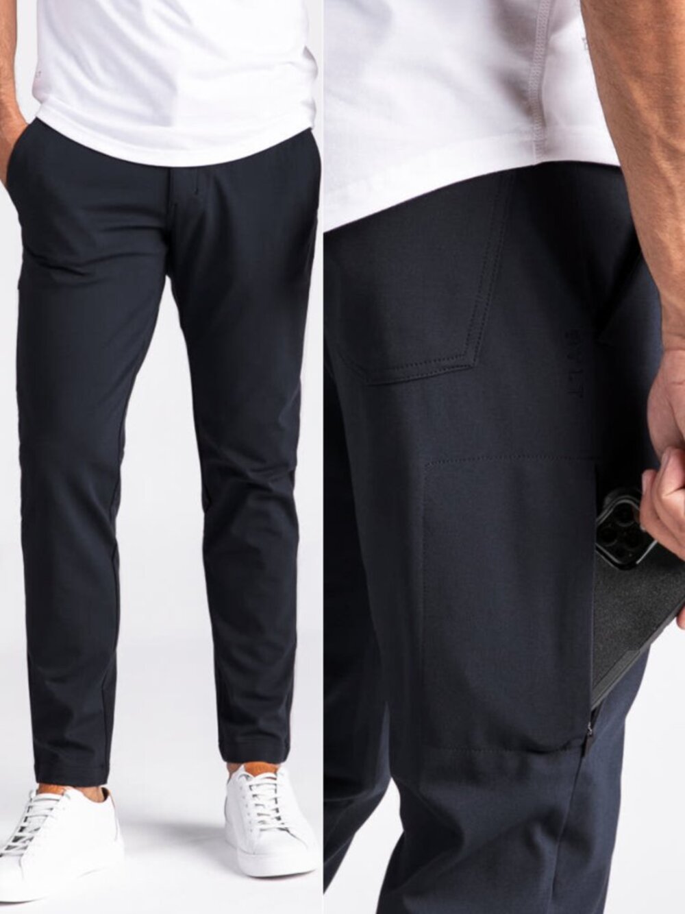 BYLT Everyday Pant 2.0 Navy Slim Fit Medium